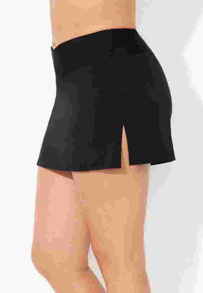 High Waist Quick-Dry Side Slit Skirt image number 2