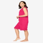 Zip-Front Terry Romper image number null