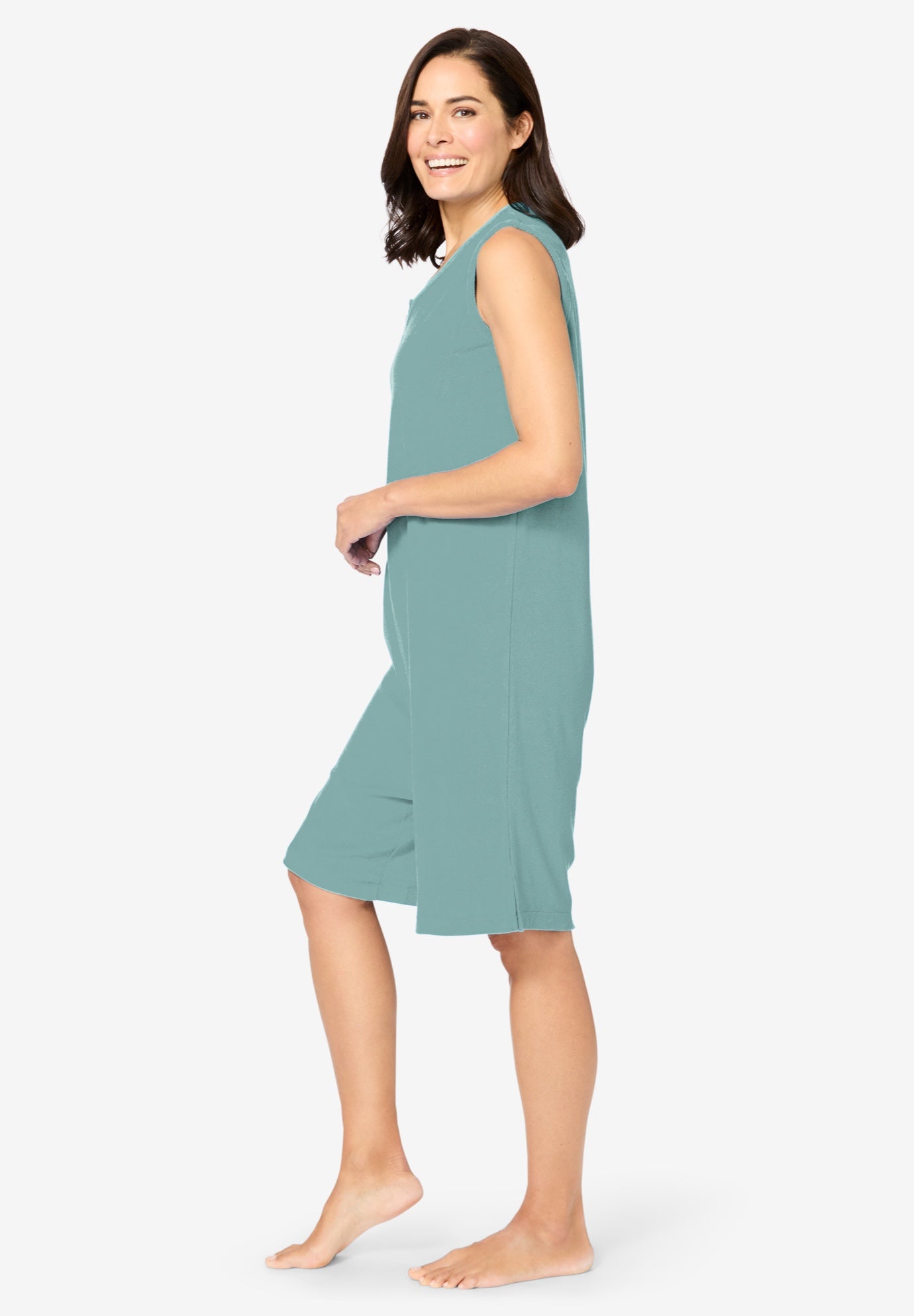 Cotton Terry Romper