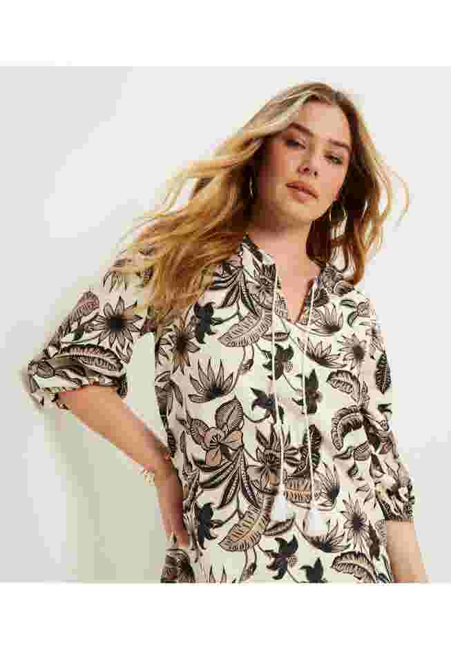 Halcion Lino Soleil Shirtdress image number 3
