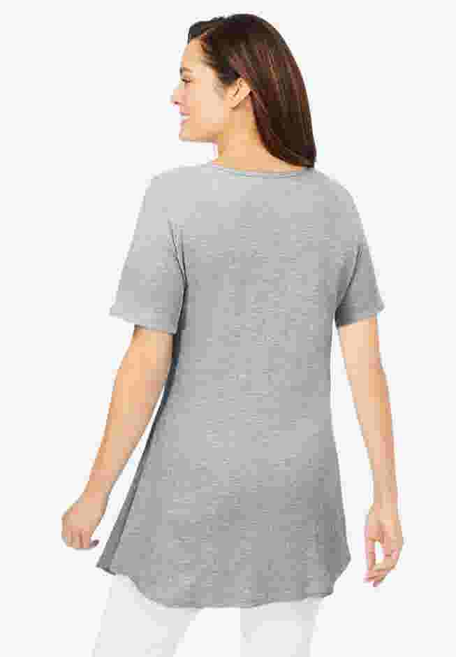 Embroidered Thermal Tunic image number 1