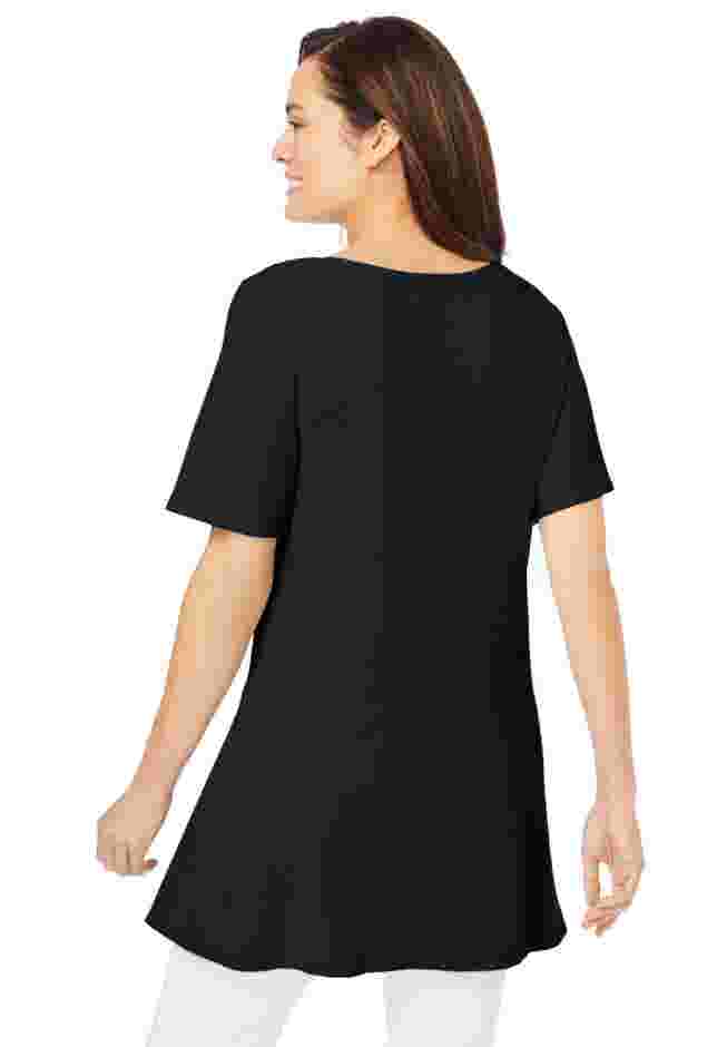 Embroidered Thermal Tunic image number 1