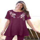 Embroidered Thermal Tunic image number null