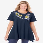 Embroidered Thermal Tunic image number null