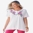 Embroidered Thermal Tunic image number null