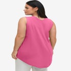 Tank Tunic With Inverted Pleat image number null