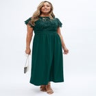 Lace Maxi Dress image number null