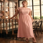 Lace Maxi Dress image number null