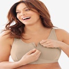 Wireless Zip Front Bra image number null