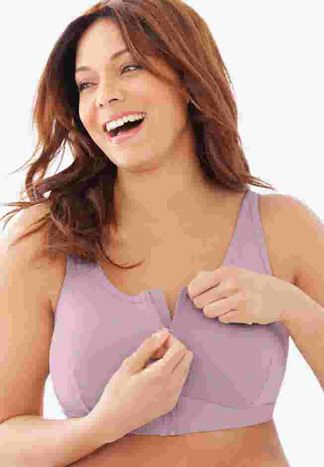 Wireless Zip Front Bra image number 0