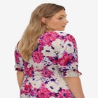 Button Front Crinkle Tunic image number null