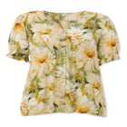 Button Front Crinkle Tunic image number null