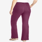 Stretch Denim Five-Pocket Bootcut Jeans image number null