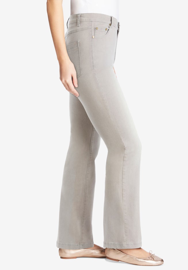 Stretch Denim Five-Pocket Bootcut Jeans image number 2