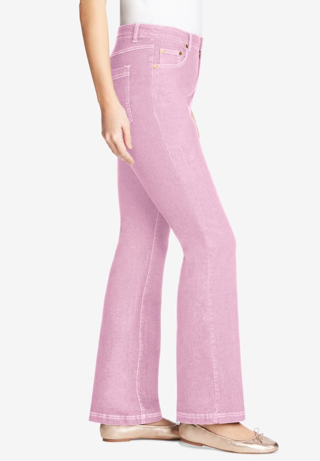 Stretch Denim Five-Pocket Bootcut Jeans image number 2