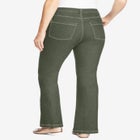 Stretch Denim Five-Pocket Bootcut Jeans image number null