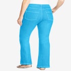 Stretch Denim Five-Pocket Bootcut Jeans image number null