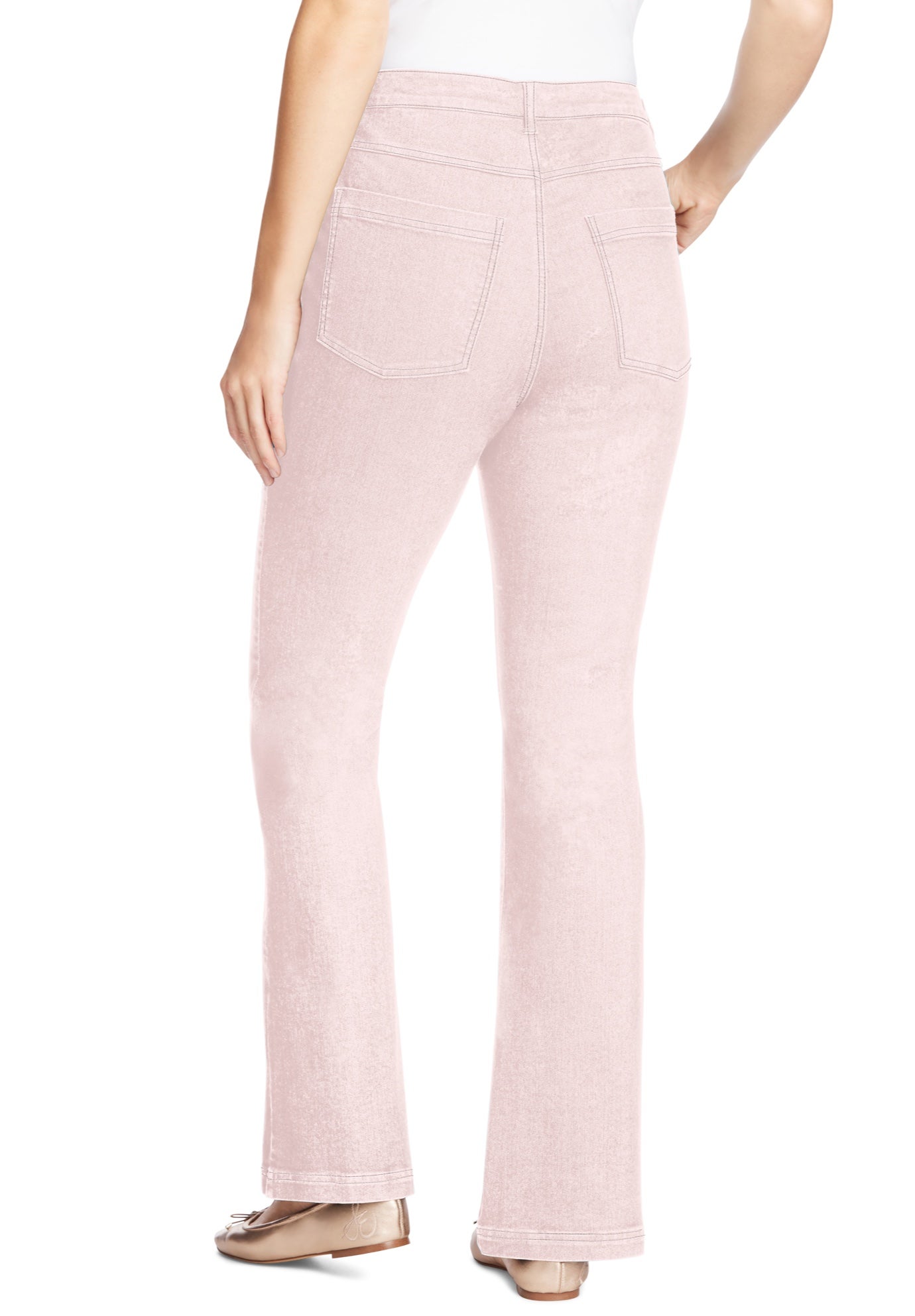 Stretch Denim Five-Pocket Bootcut Jeans image number 1