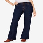 Stretch Denim Five-Pocket Bootcut Jeans image number null