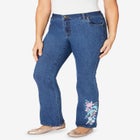 Stretch Denim Five-Pocket Bootcut Jeans image number null