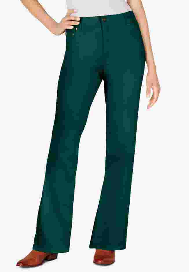 Stretch Denim Five-Pocket Bootcut Jeans image number 0