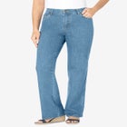 Stretch Denim Five-Pocket Bootcut Jeans image number null