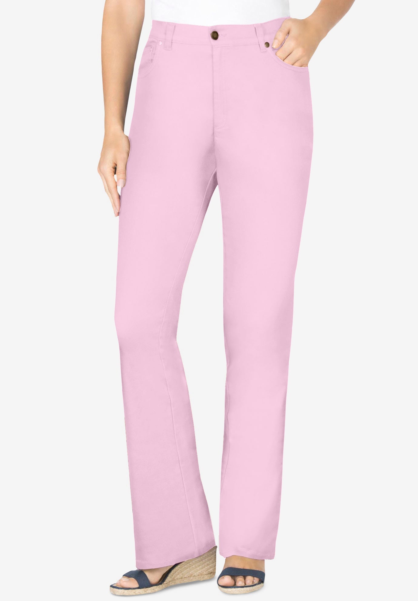 Stretch Denim Five-Pocket Bootcut Jeans image number 0