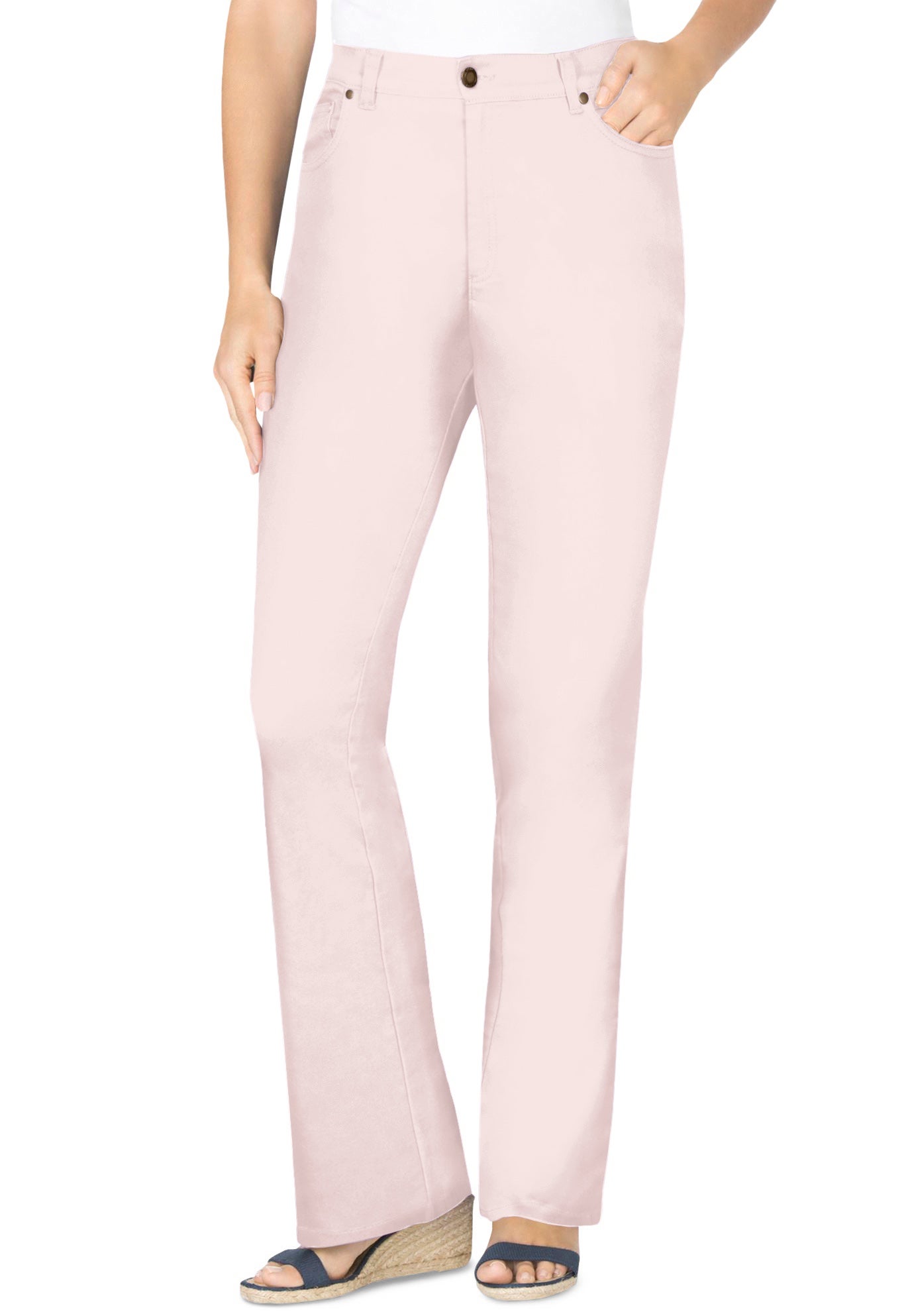 Stretch Denim Five-Pocket Bootcut Jeans image number 0