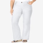 Stretch Denim Five-Pocket Bootcut Jeans image number null