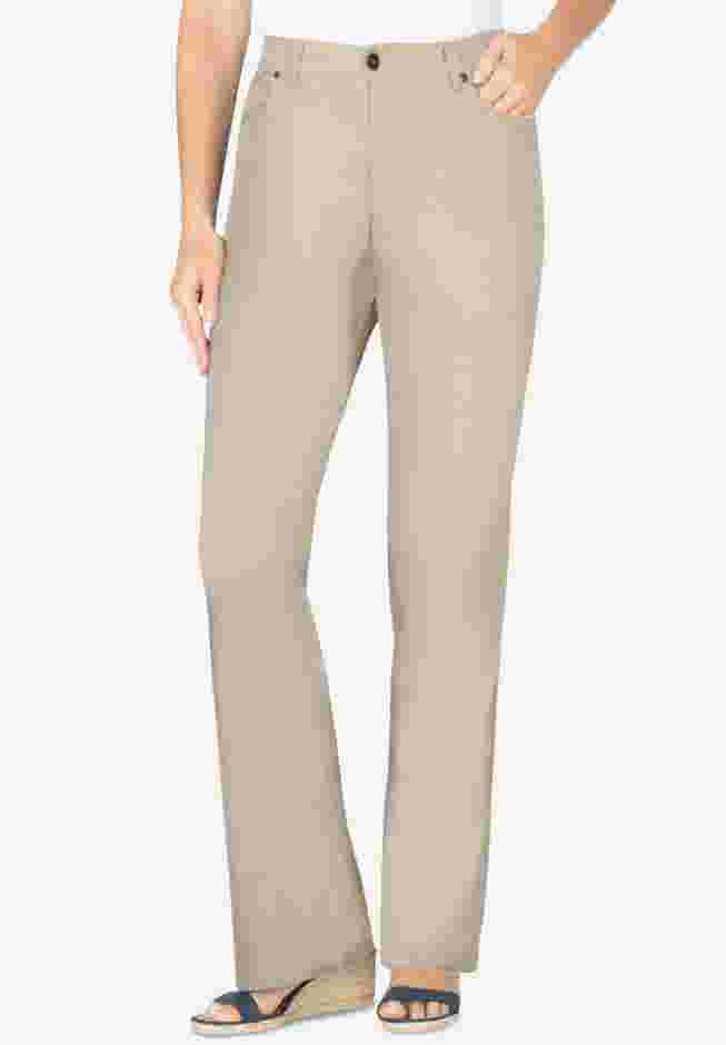 Stretch Denim Five-Pocket Bootcut Jeans image number 0