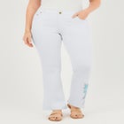 Stretch Denim Five-Pocket Bootcut Jeans image number null