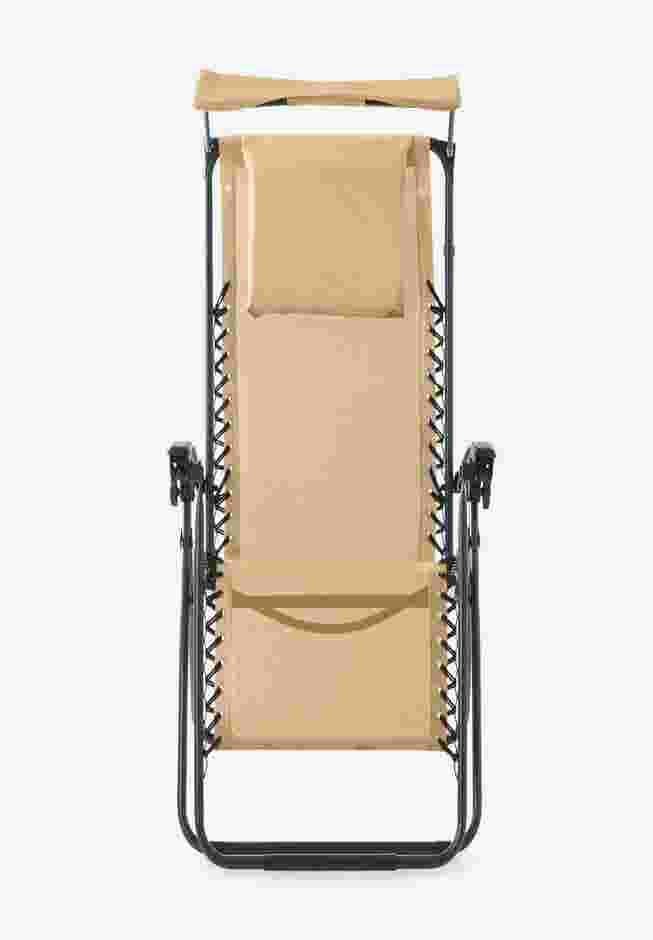 350 lbs. Weight Capacity Zero Gravity chair with Canopy image number 0