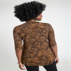 Stretch Knit Pleated Tunic image number null