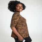 Stretch Knit Pleated Tunic image number null