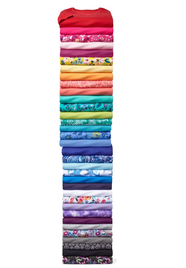 Perfect Short-Sleeve V-Neck Tunic image number 4