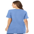 Perfect Short-Sleeve V-Neck Tunic image number null