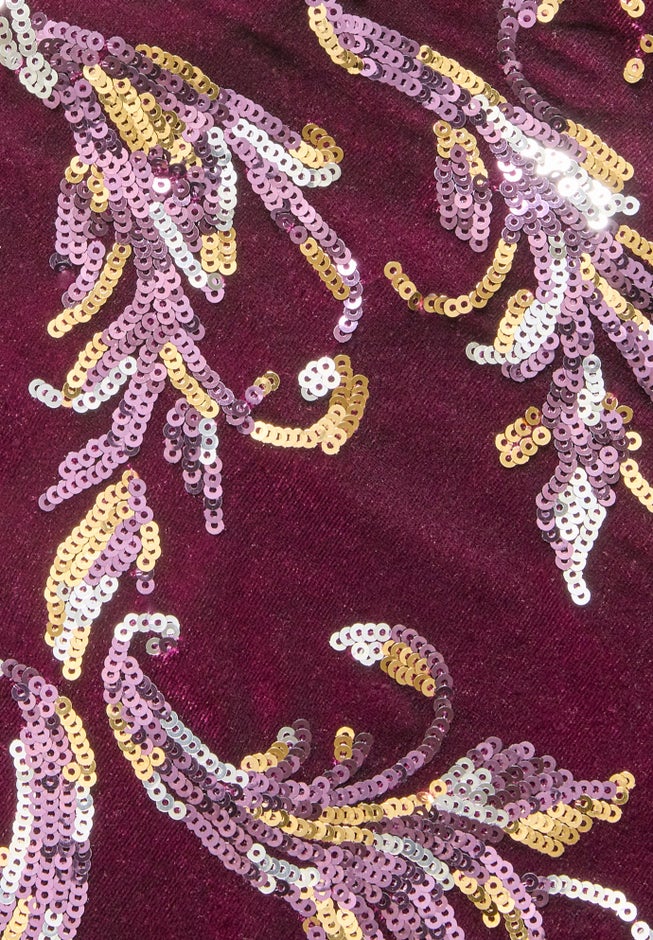 Velour Hanky Hem Tunic. image number 2