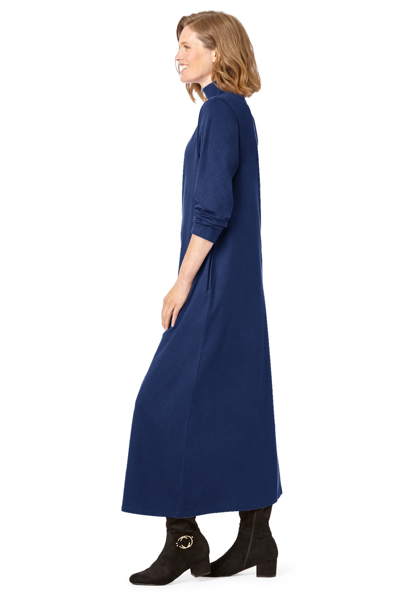 Mockneck Dress image number 2