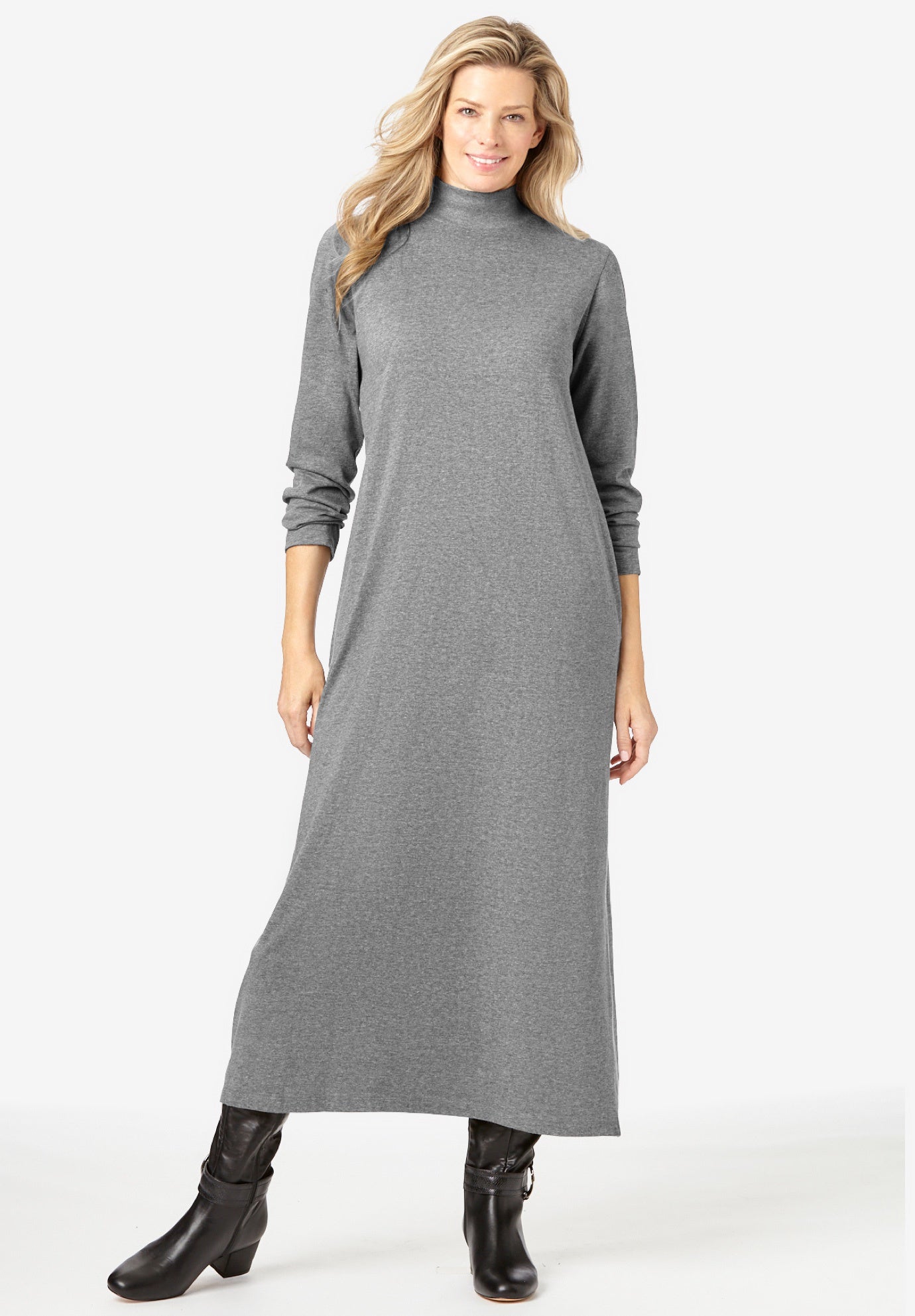 Mockneck Dress image number 0
