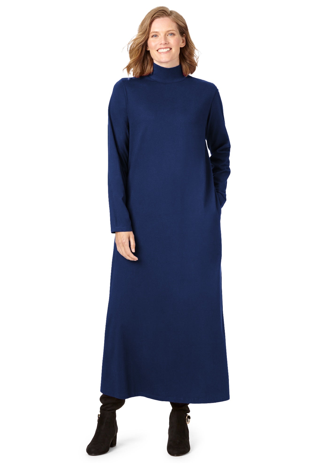 Mockneck Dress image number 0