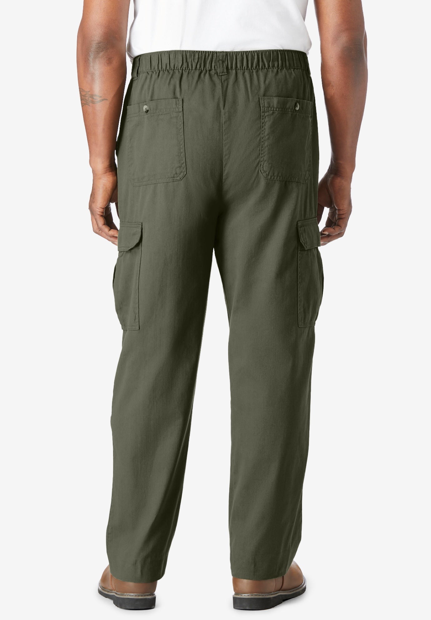 Knockarounds&reg; Full-Elastic Waist Cargo Pants image number 1