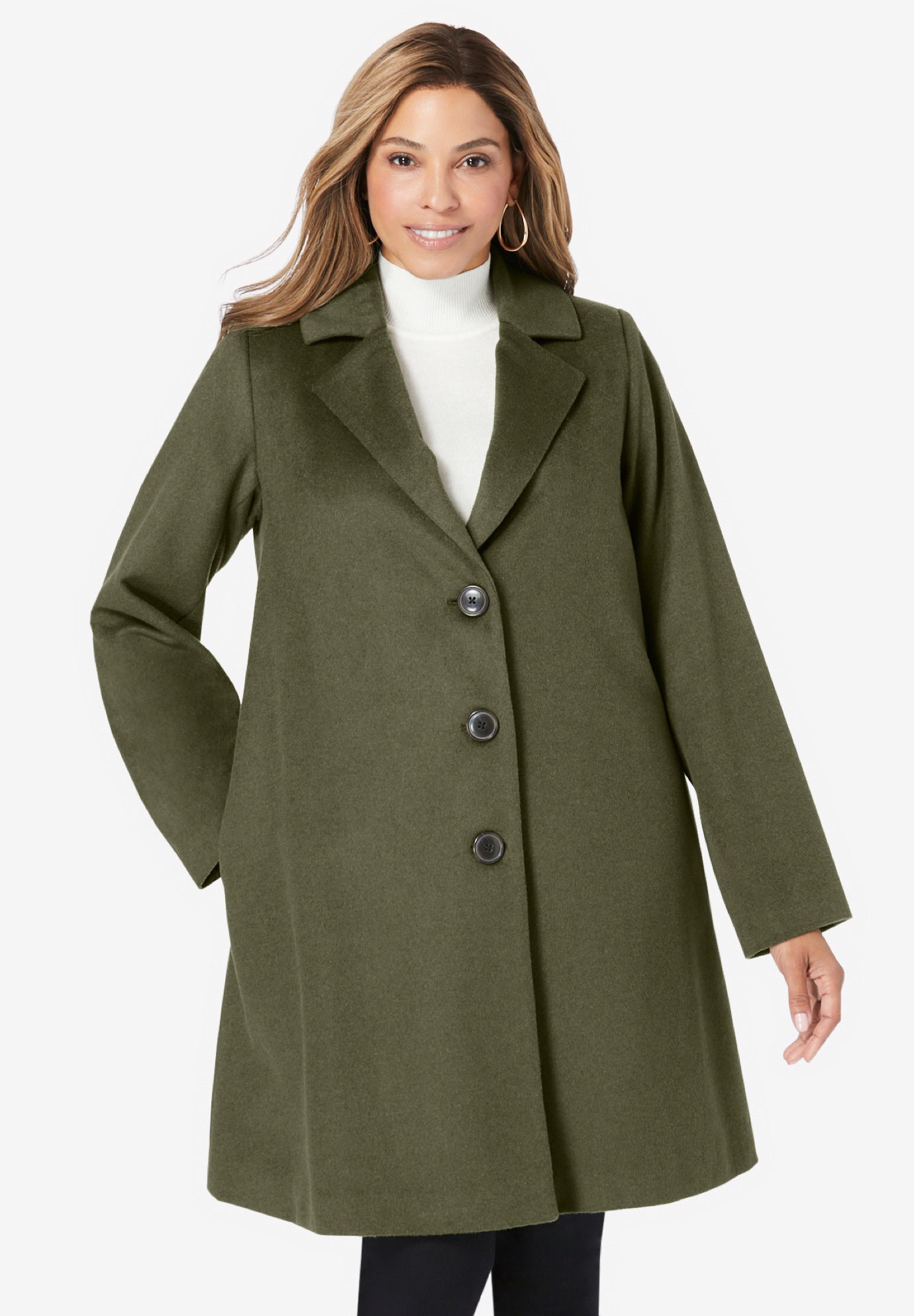 Wool Swing Coat image number 0