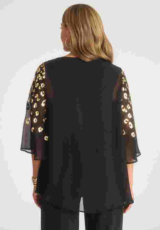 Georgette Flutter Top image number 2