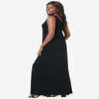 Stretch Knit Tank Maxi Dress image number null