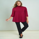 Mockneck Swing Tunic image number null