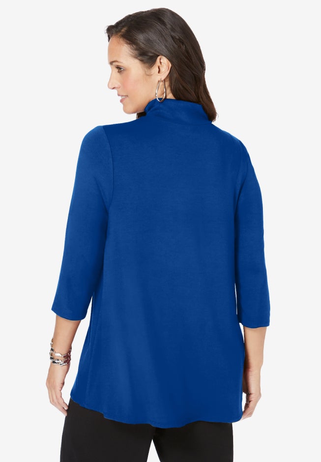 Mockneck Swing Tunic image number 2