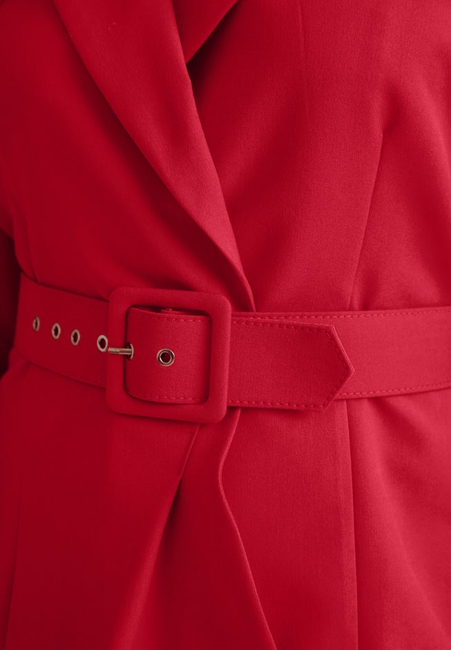 Belted Skirt Suit image number 3