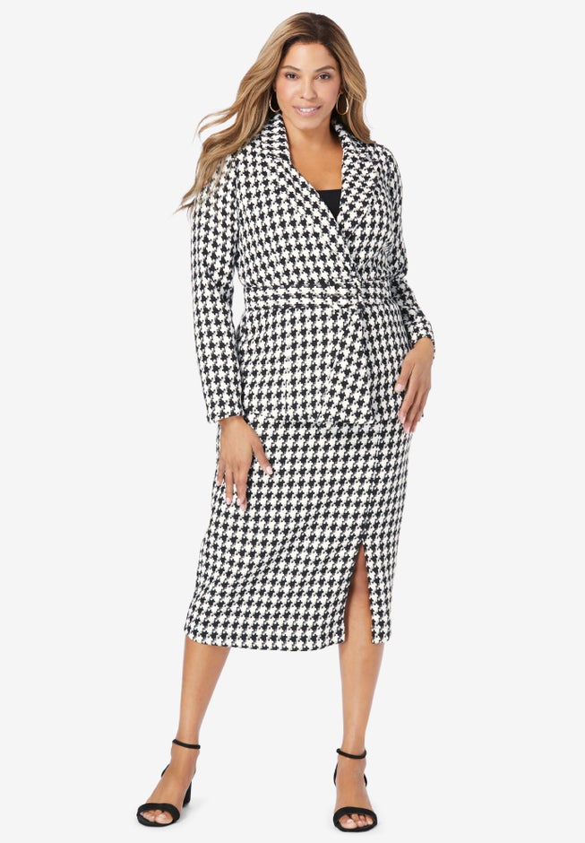 Belted Skirt Suit image number 0