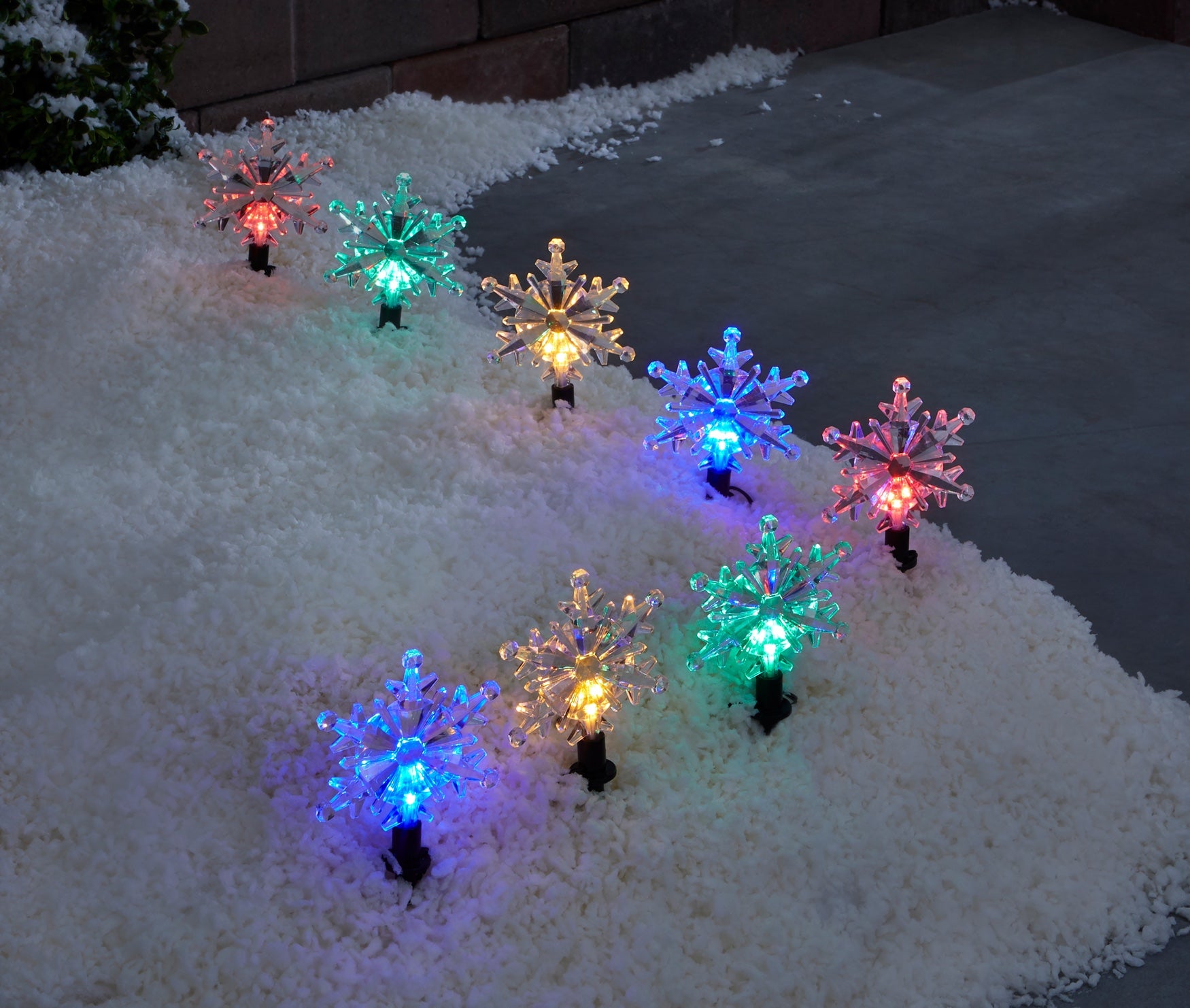 Color-Changing Pathway Lights, Set of 8 image number 0