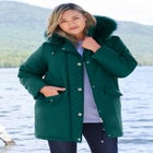 Faux Fur Down Parka Coat image number null